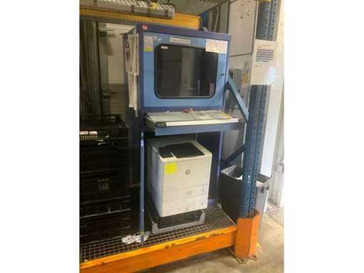 HP printer and computer case