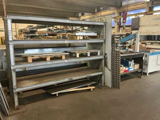 Batch of various metal sheet material