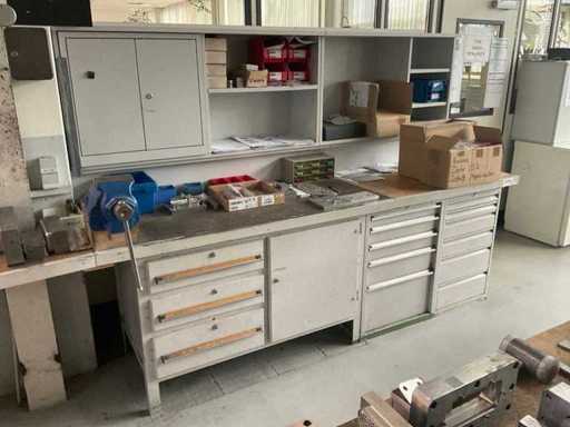 Workbench, solid, without contents