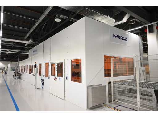 2017 PK KälteTechnik - ISO 6 - 3-częściowa linia ogniowa do czyszczenia pomieszczeń LCW