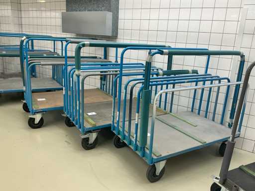 Chariot à assiettes Eurokraft (3x)