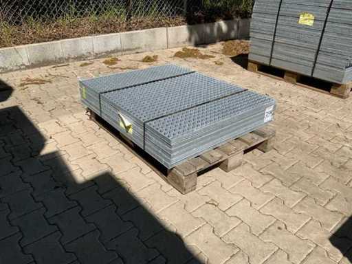 Stalen roostervloer 1120x880x30mm (6x)