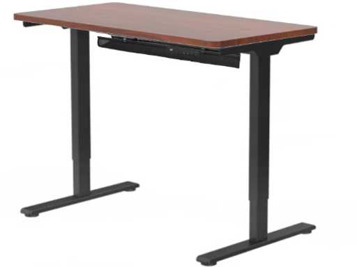 Bureau assis debout basique de double moteurs