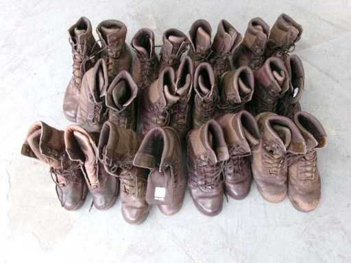 Buty bojowe Bates Patrol, brązowe, 2. wybór (R15) (12x)