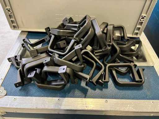 Alugriffe, matt-schwarz (ca. 60x)