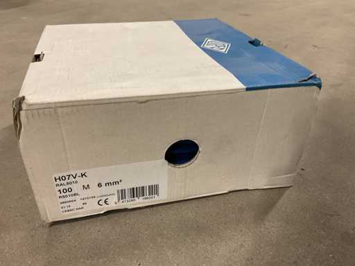 Eupen H07 V-K 6mm2 Doos á 100m installatiedraad (2x)