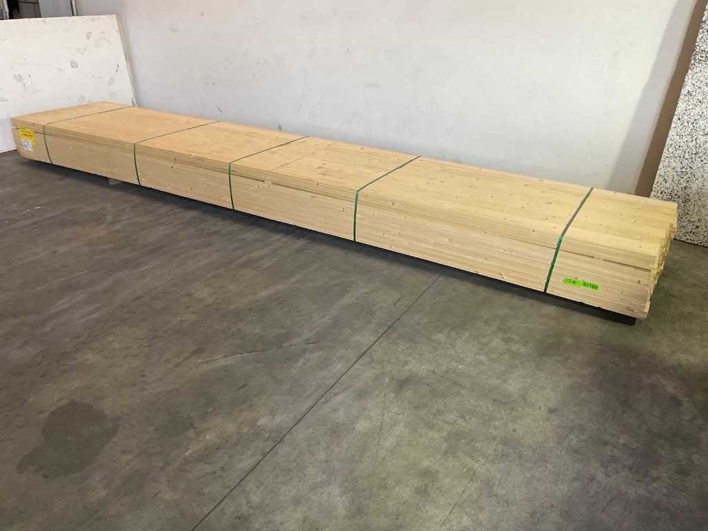 spruce board 540x14x1,8 cm (50x)