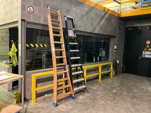 Drabina i schody (2x)