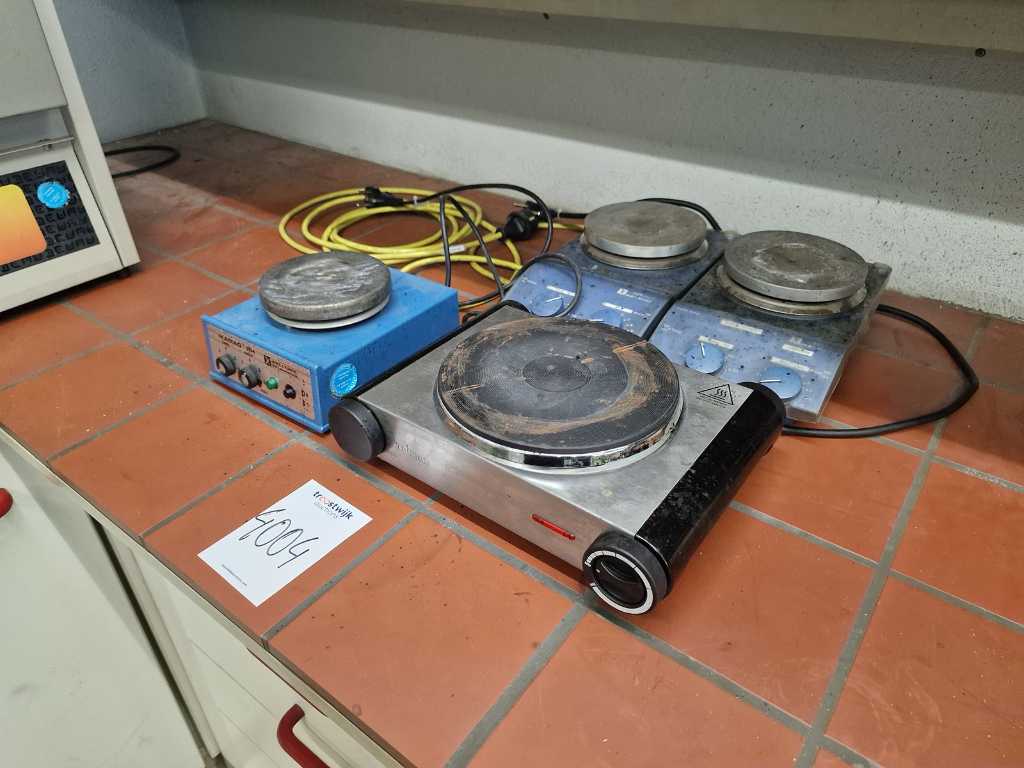 Various heating plates (4x)