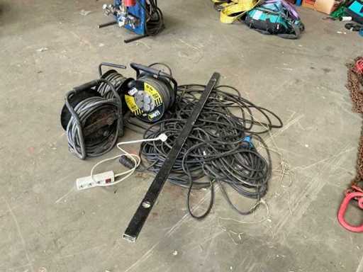 Batch of various extension cords