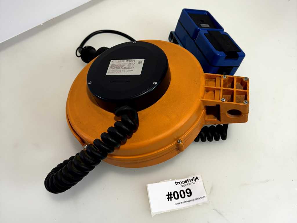 SCHILL Cable Reel - FT 260.0308 - Drum and Extension Cable