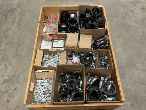 Charge von Installationsmaterialien