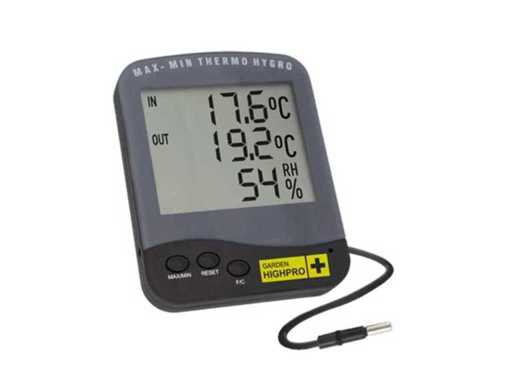 Thermo-hygromètre Premium Garden HighPro (175x)