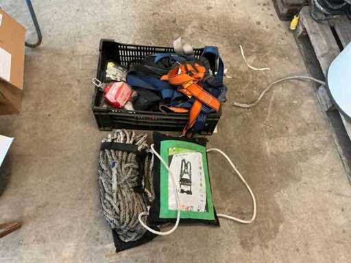 Krat met val beveiliging