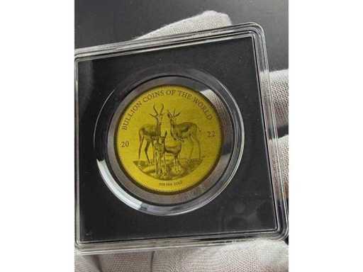 Impressive 1/200 oz African Animal Family gold coinage - ideal for collectors and gold lovers