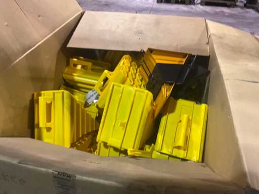 Grote partij diverse wielkeggen en houders