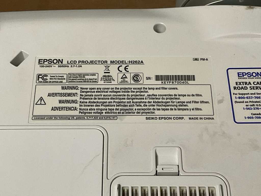 epson h262a