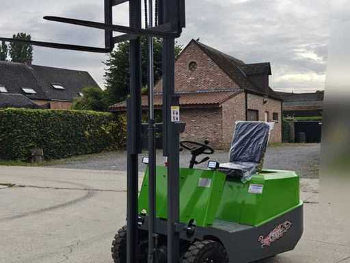 Carretilla elevadora eléctrica Nycheki EF-10 capacidad de elevación de 1000 kg - sin utilizar
