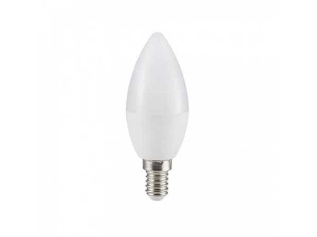 6W E14 C37 LED Bulb 6000K (100x)