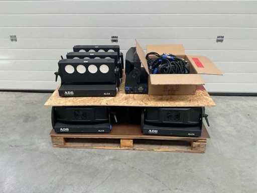 Projecteur LED ABD ALC4 (15x)