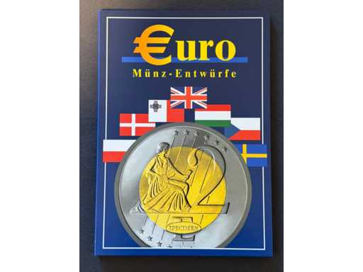 Euro Samples Book, Complete Specimen Malta și multe altele. Rar!