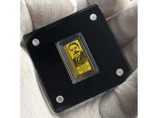William Howard Taft Gold Bar Gold 999 USA Presidents Series Collector's Edition – Gratis EU-verzending
