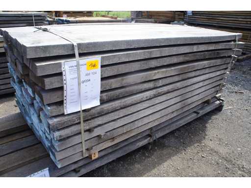 1,34 m³ Scânduri de stejar 54mm