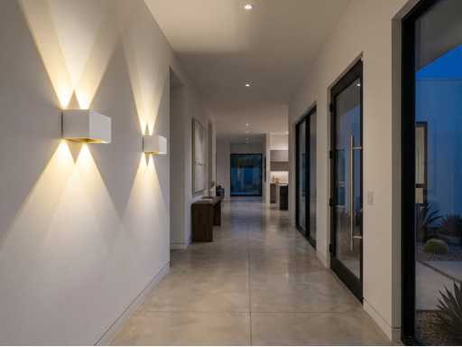 12W LED Wall Light 4 light adjustable waterproof (6x)