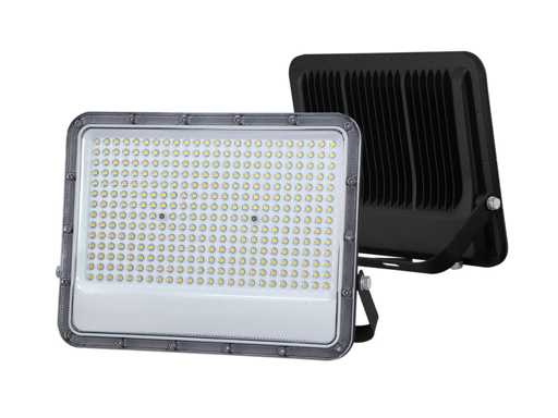 200W 3000K LED Breedstraler met Lens Waterdicht(4x)