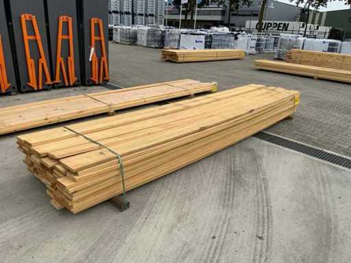 Fichtenregal 4300x130x25mm (98x)