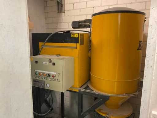 Ergo Vac Turbo T6600 AK Filterafzuiginstallatie