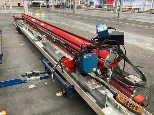 KBK Crane track 500 kg with chain hoist Demag DC-Pro 5 400