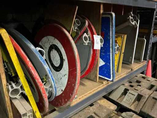 Un set de indicatoare rutiere