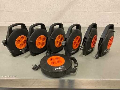 Qwatt Homemaster 10 Verlengkabelhaspel (7x)
