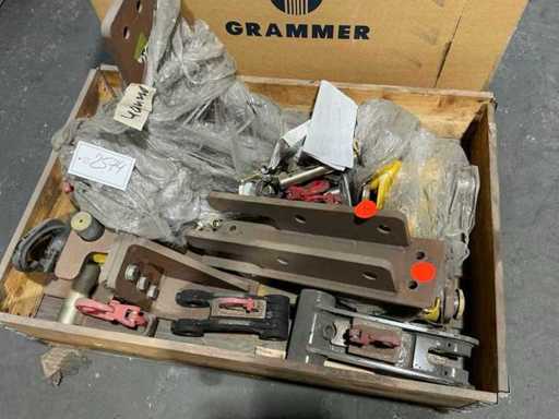 Various Earthmoving machine parts