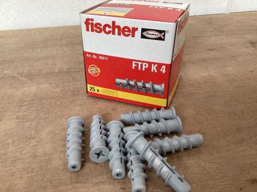 Fischer 78411 belüfteter Betonstopfen FTPK4, Kasten 25 Stück (32x)