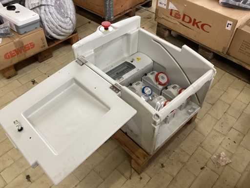 Schilderen op de bouwplaats nooit gebruikt