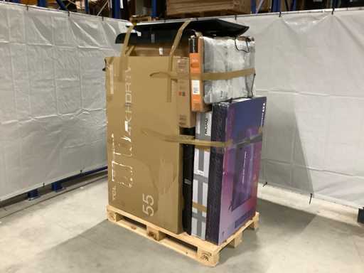 Téléviseurs à palettes Retour de marchandises - 17 articles