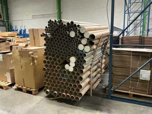 Cardboard shipping tubes