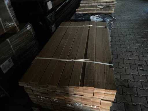 Planches de qualité rurale d’Ipé rabotées 1550x90x27mm (207x)