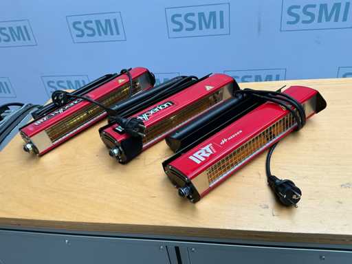 HEDSON IRT 1 PREPCURE Radiation lamp (3x)