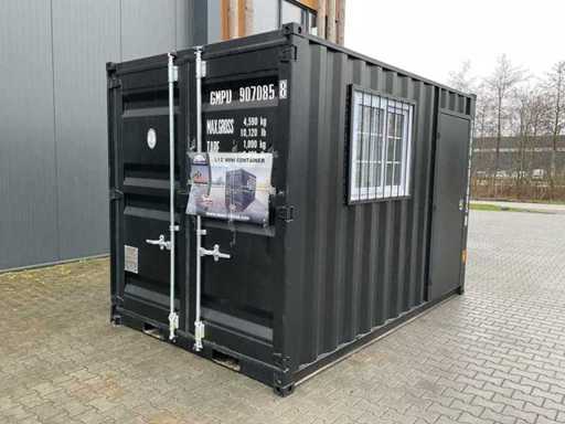Rhino-Cross-Containers 12ft Mini container with door and window