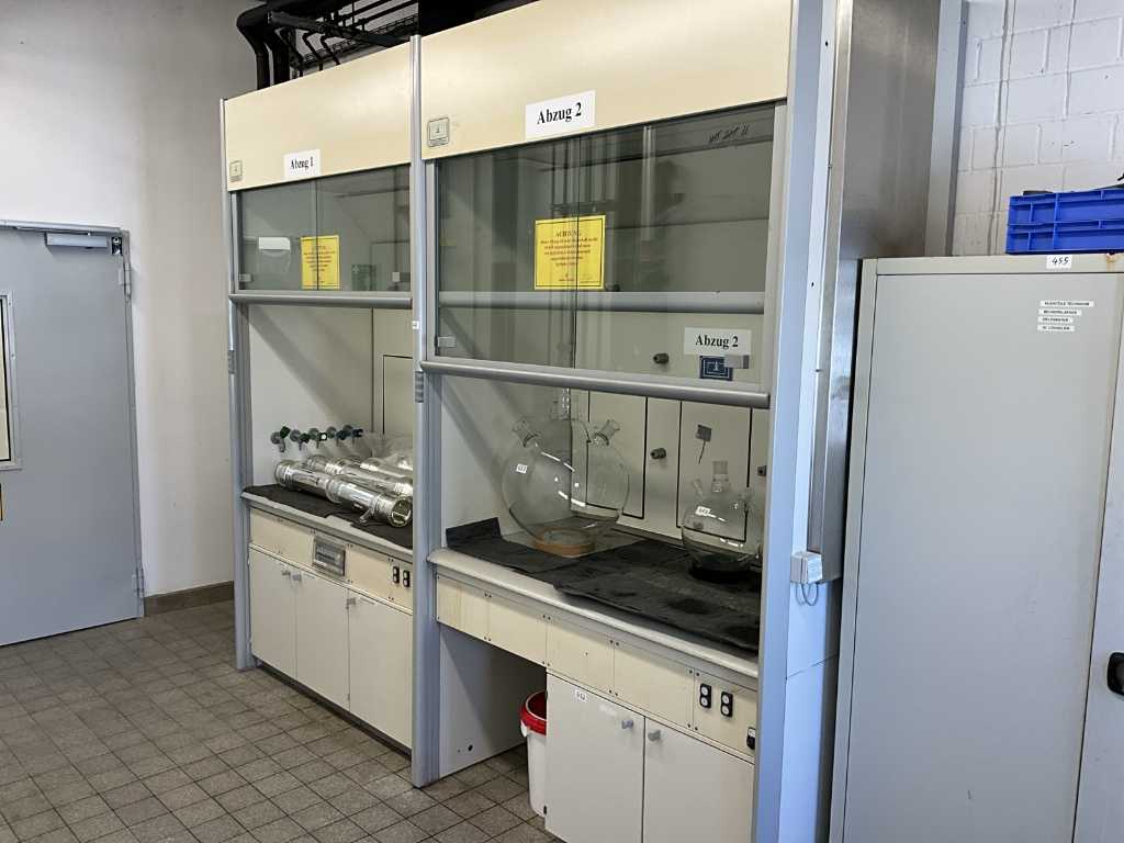 Laboratory fume cupboard (2x)