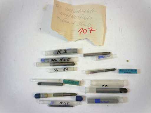 Garant - fraiseuse à quart de cercle en carbure massif (10x)