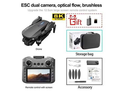 8K optical flow Drone