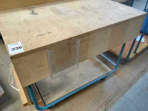 Verrijbare werktafel