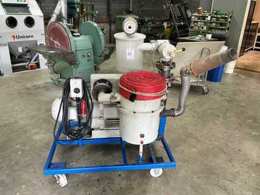 Leybold-Heraeus VP300 rotary vane vacuümpomp