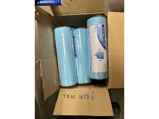 Steriblue – Box mit 8 Rollen mit 100 Taschen für Kopfhörer 27*28 cm