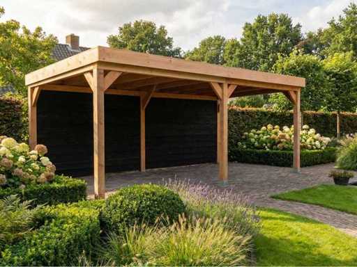 Drzewiec z tylną ścianą 300x600 cm