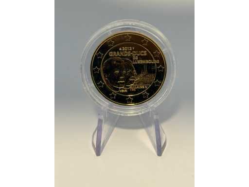 Moneta commemorativa da 2 euro placcata oro Spagna 2013 El Escorial